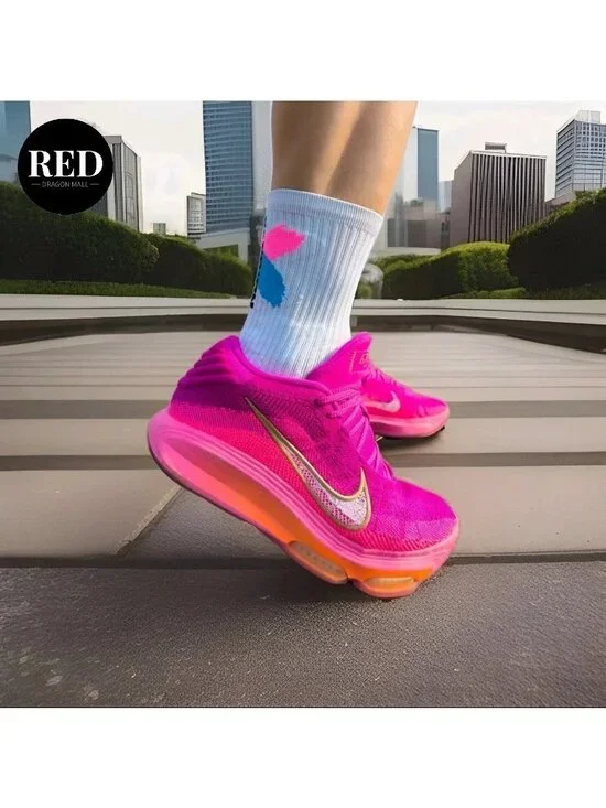 Nike G.T. Hustle 3 Hyper Pink White Vivid Grape Shoes HV2000-601 - Women's 11 - Picture 2 of 10